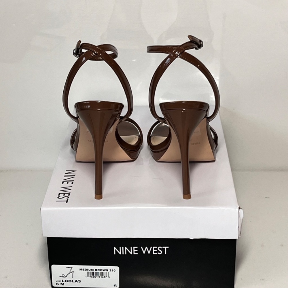 Nine West Loola Ankle Strap Heeled Sandal - Picture 5 of 6